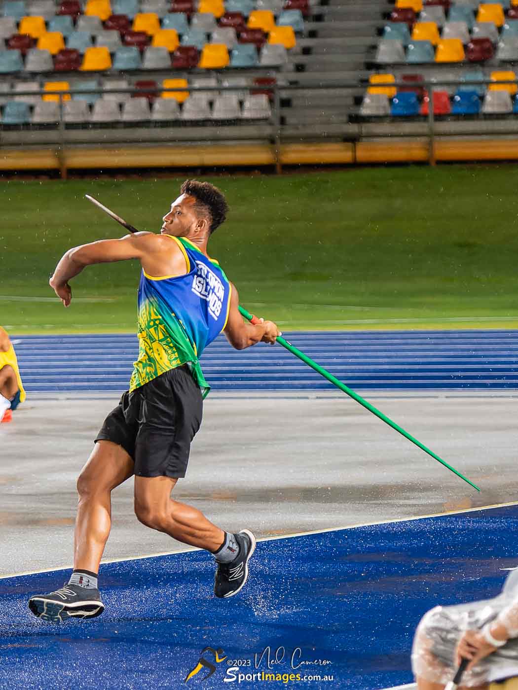 Lloyd Tofi, Men Open Javelin